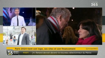 Adjoint aux Sports à la mairie de Paris, Jean-François Martins a donné son avis sur le logo de la candidature de la capitale pour les JO 2024.
