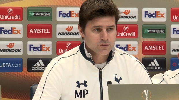 Mauricio Pochettino explique qu'il ne compte pas faire de choix entre le championnat et la Ligue Europa. L'entraineur de Tottenham qui joue le titre en Premier League voudra aligner sa meilleure équipe jeudi en 8e de finale retour de Ligue Europa contre Dortmund après une défaite (3-0) à l'aller.