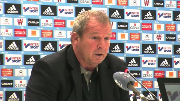 Heureux de la victoire du Stade Rennais sur la pelouse de Marseille (5-2), en ouverture de la 31e journée de Ligue 1 vendredi soir, Rolland Courbis a tout de même pointé le relâchement de ses joueurs à 3-0. A sept journées de la fin du championnat, Rennes monte provisoirement sur le podium, avec 48 points. « On va jouer le sprint final de façon passionnante et avec beaucoup d'espoir », a déclaré l'entraîneur.