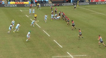 Matthew Luamanu big hit on Tom Heathcote